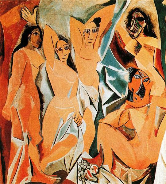 Pablo Picasso The Girls Of Avignon Les Demoiselles D'Avignon